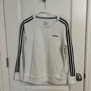 Adidas white sweatshirt